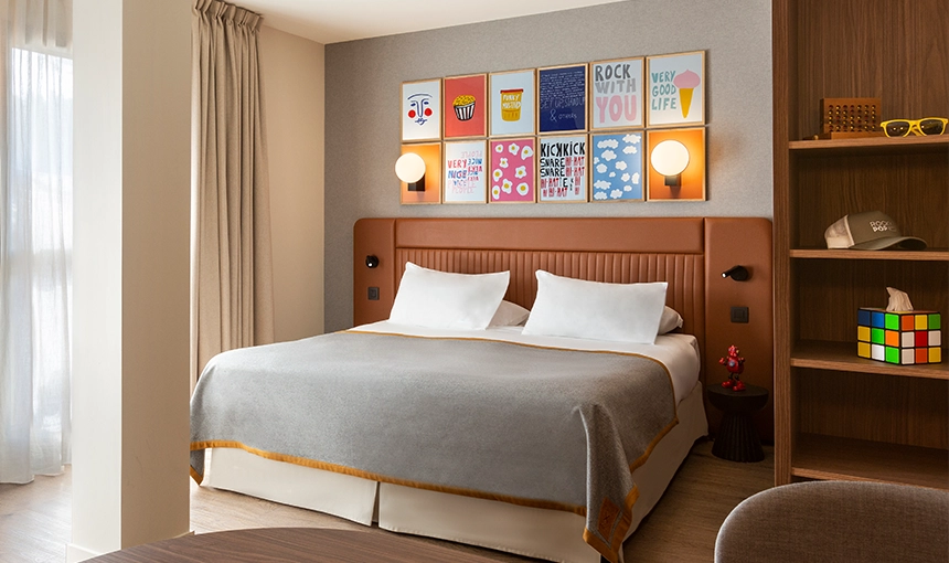 With its 118 modern rooms, spacious apartments, and ultra-cozy penthouses, there’s plenty of space to unpack with a smile at RockyPop.