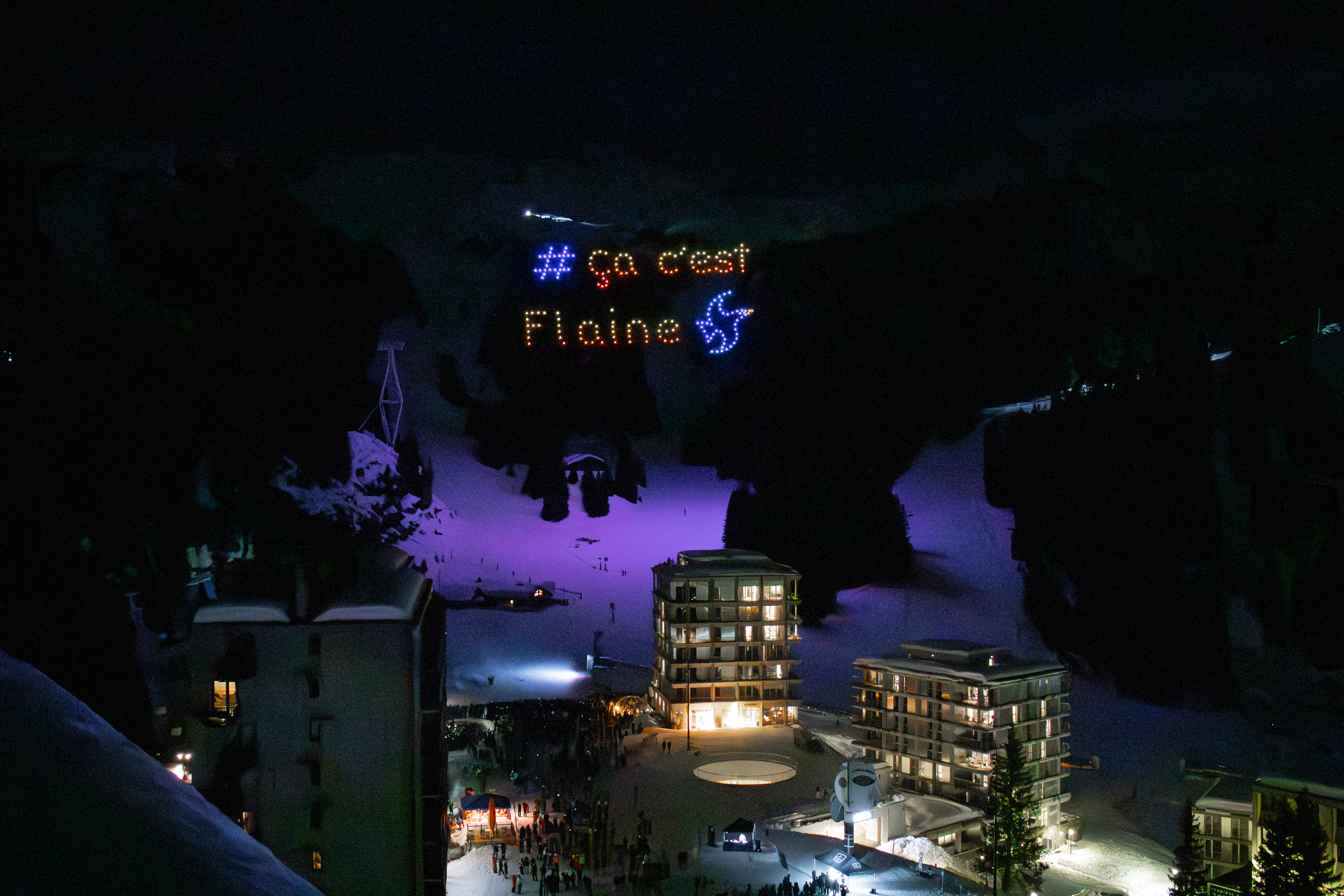 Flaine_votre séjour_station familiale_spectacle de drônes_Noémie Ladrix