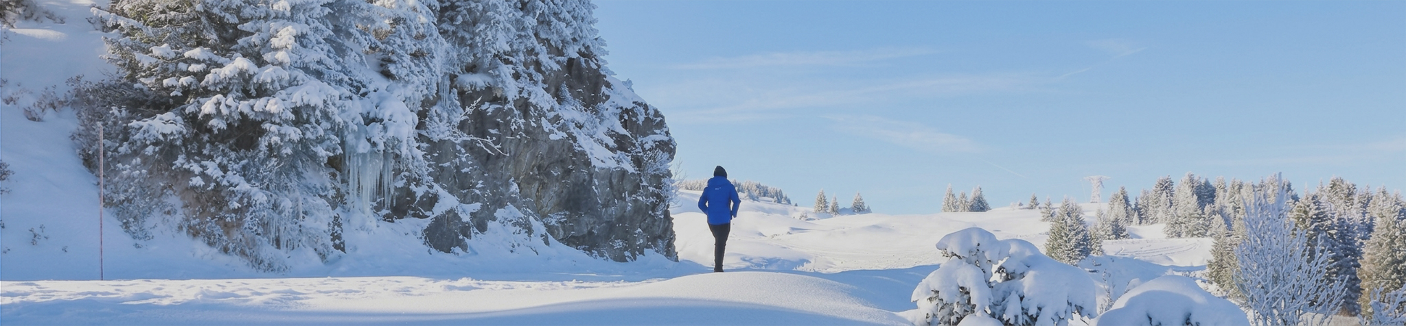 Het noords gebied van Flaine biedt u wandeltochten die toegankelijk zijn zonder sneeuwschoenen.
